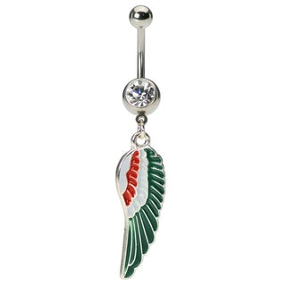 Wing Belly Button Ring