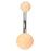Invisible Belly Button Ring - Flesh Tone