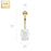 14K Solid Gold Opal Belly Ring - PRE-ORDER