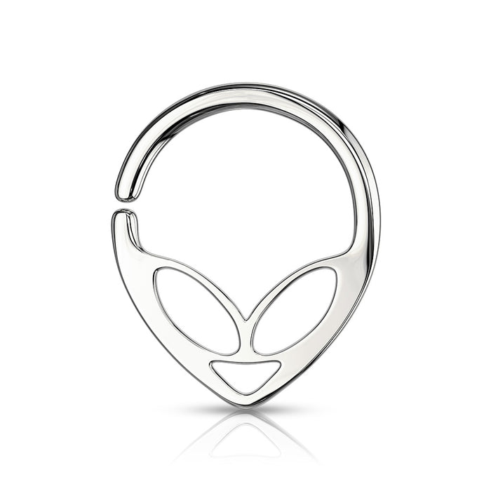 Alien Bendable Hoop Ring For Ear Cartilage, Daith, or Nose Septum
