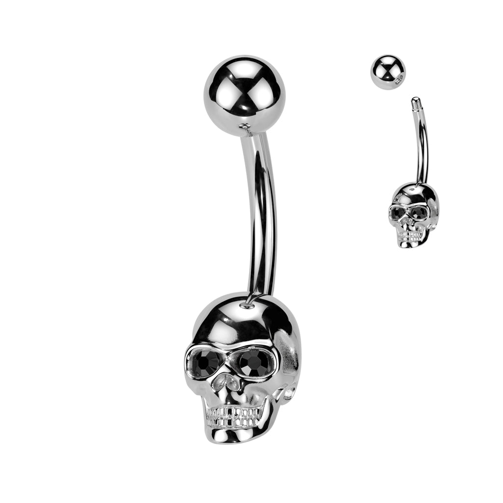 Skull Belly Rings