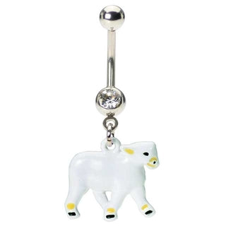 Sheep Belly Button Ring