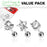 3 Pack CZ Cartilage Rings
