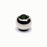 Black Gem 5mm Belly Button Ring Ball Top