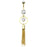 CZ Encircled Multi Chain Belly Ring