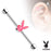 Pink Playboy Bunny Industrial Barbell