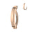 Rose Gold High Quality Precision All Hinged Belly Ring