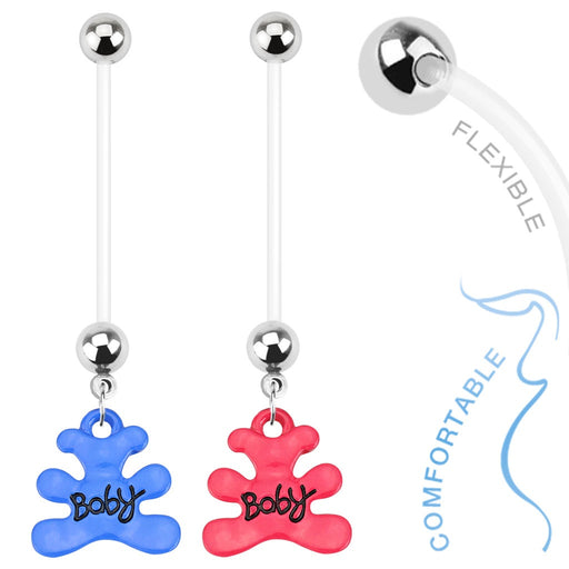 Baby Bear Pregnancy Belly Ring