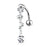 Crystal Bubbles Clear Belly Ring