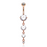 Rose Gold Brilliant Belly Ring