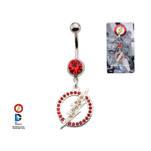 Flash Logo Belly Ring